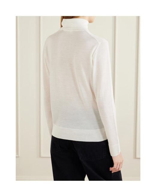 Rohe White Long-Sleeved Knitwear