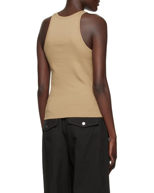 Dion Lee Multicolor E-Hook Ribbed Tank Top for men