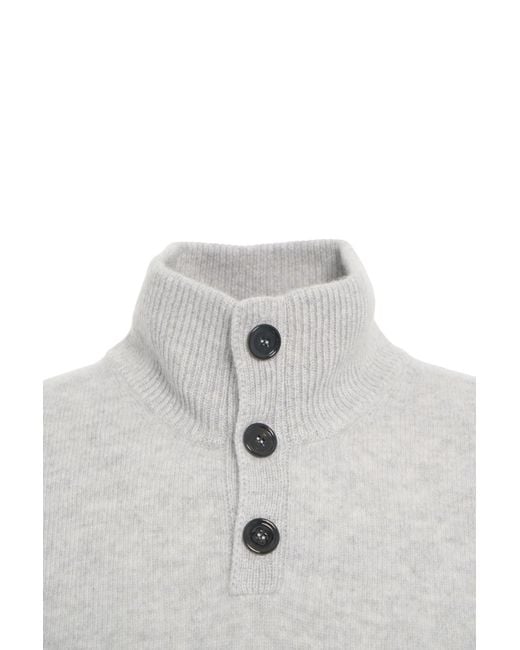 Dondup White Sweater for men