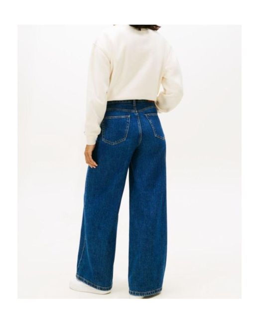Tommy Hilfiger Blue Wide-Leg Jeans