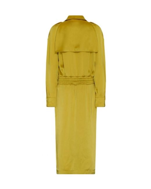 Tom Ford Yellow Double-Sided Elastic Dress