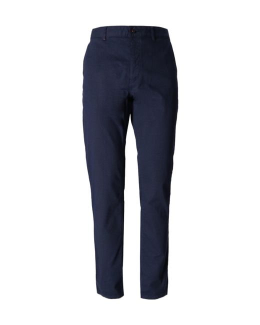 Boss Blue Tapered Trousers for men