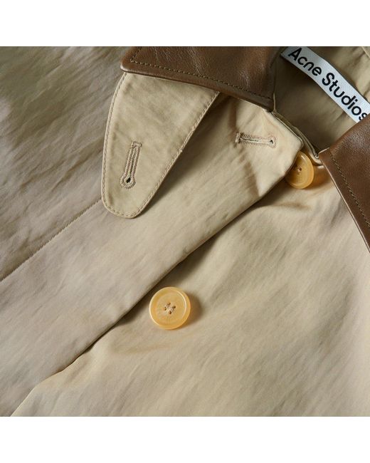 Acne Natural Classic Trench Coat