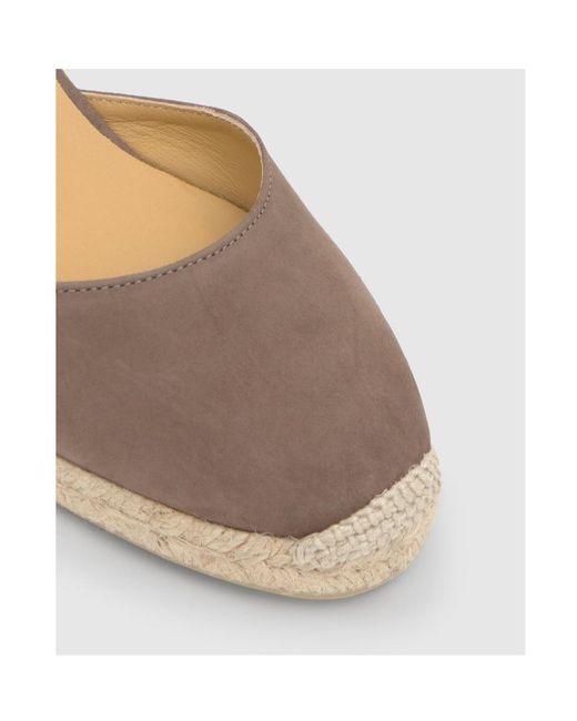 Castaner Metallic Castañer Cute Ankle-Tie Wedge Espadrilles