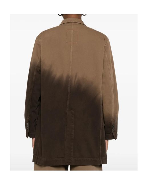 Uma Wang Brown Kort Jkt