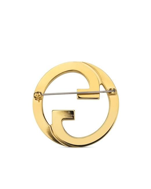 Gucci Metallic Blondie Brooch