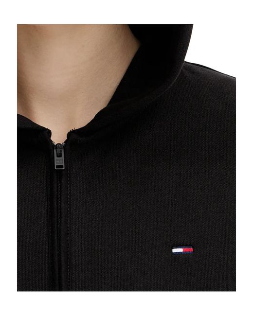 Tommy Hilfiger Black Zipper Sweatshirt
