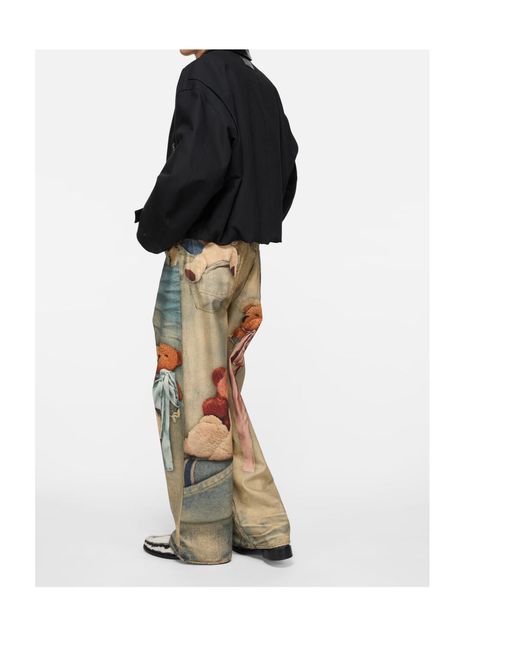 Acne Blue Twill Jacket for men