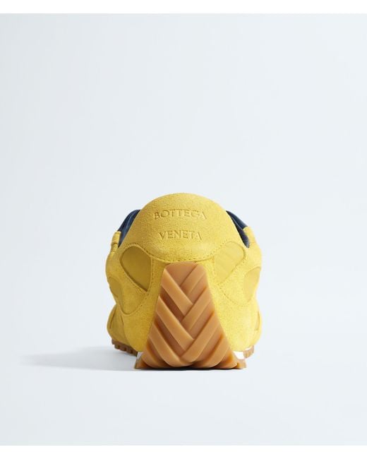 Bottega Veneta Yellow Orbit Flash Sneaker for men