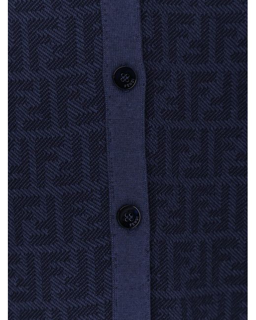 Fendi Blue Cardigans