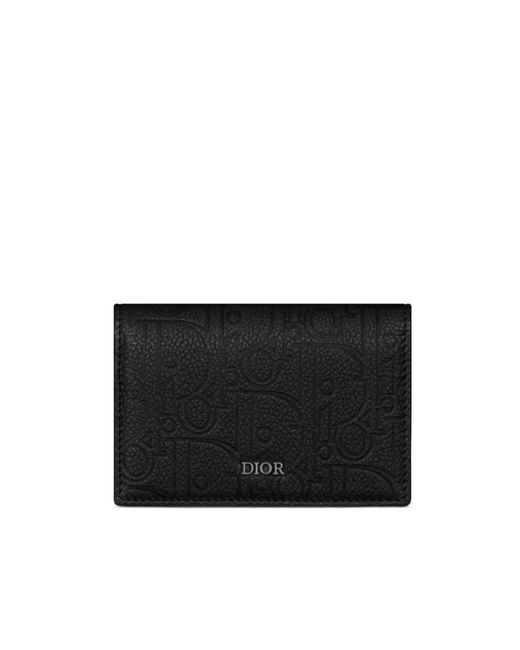 Dior Black Business Card Holder for men