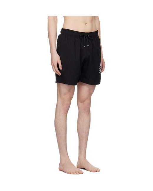 Amiri Black Starburst Swim Shorts for men