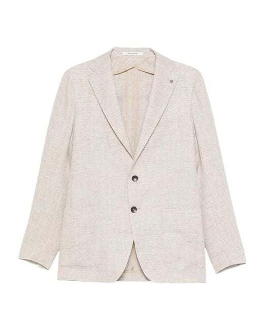 Tagliatore Natural Button-Fastening Blazer for men