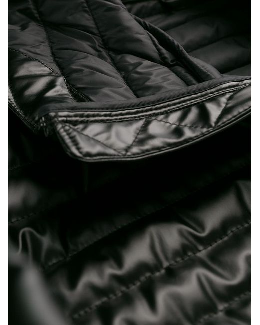 Emporio Armani Black Hooded Down Jacket for men
