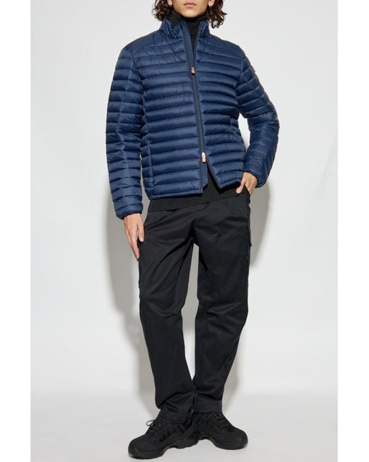 Save The Duck Blue Alexander Insulated Jacket for men