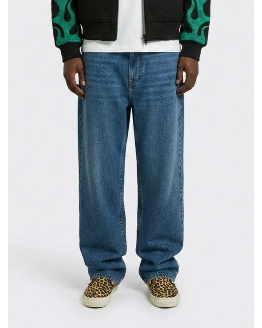 Barrow Blue Patch-Pocket Jeans for men