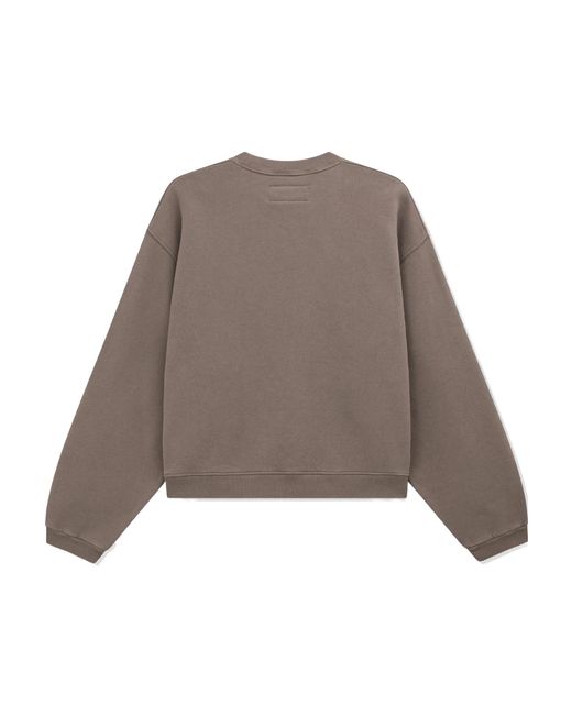ERL Brown Logo Patch Sweatshirt for men