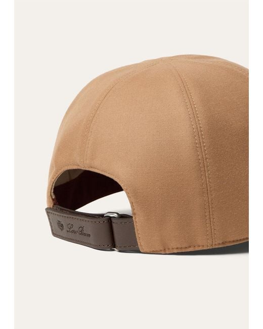 Loro Piana White Ivy Hat for men