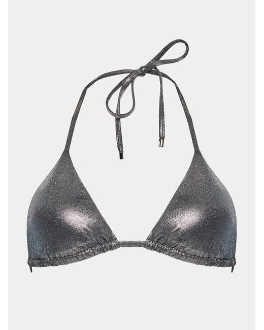 Emporio Armani White Logo Bikini Set