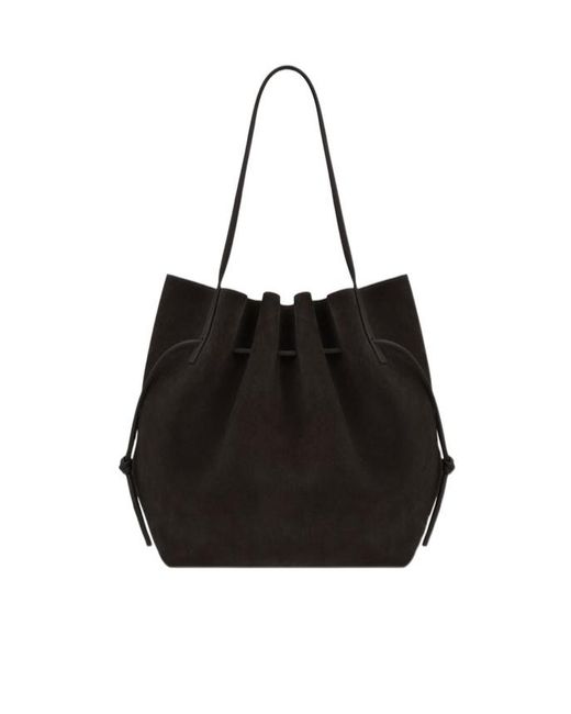 Yuzefi Black Scallop Tote