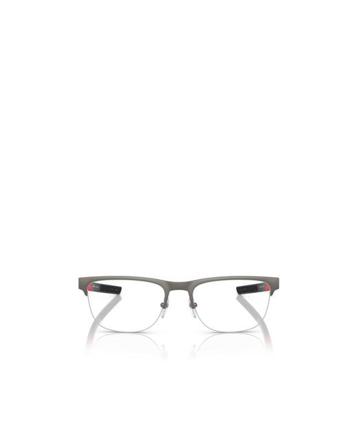Prada Linea Rossa White Prada Eyewear Linea Rossa Square Frame Glasses for men