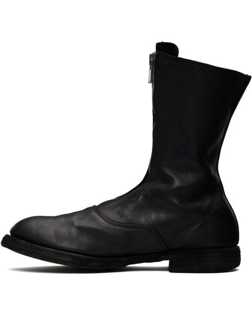 Guidi Black Casual Boots