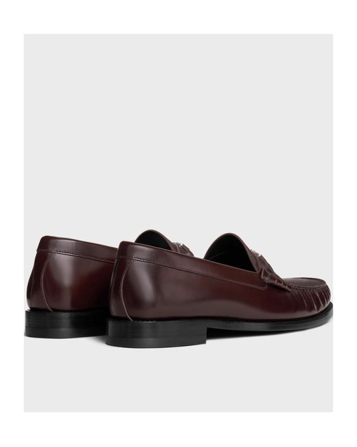 Céline Brown Luco Triomphe Loafer for men