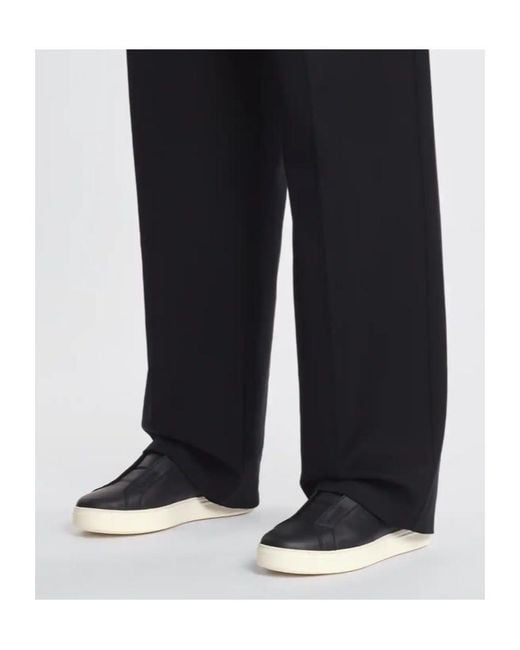 Hogan Black H Tv Slip-On Sneakers for men