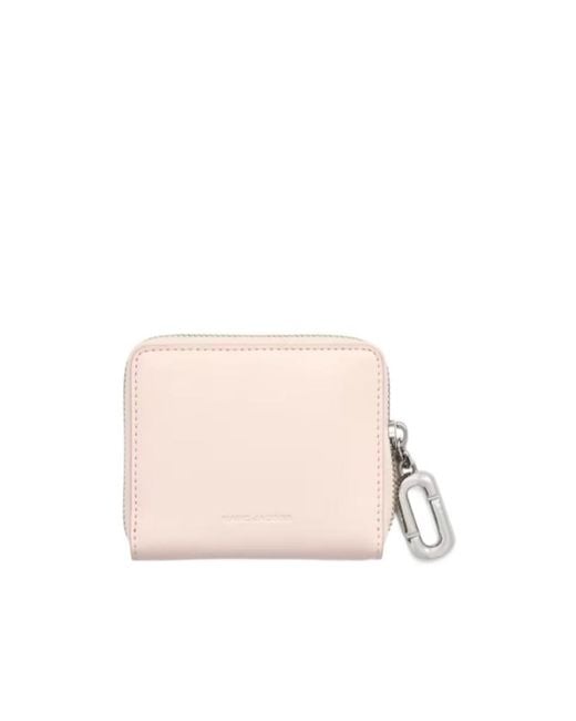 Marc Jacobs Pink Scene Slim Compact Wallet