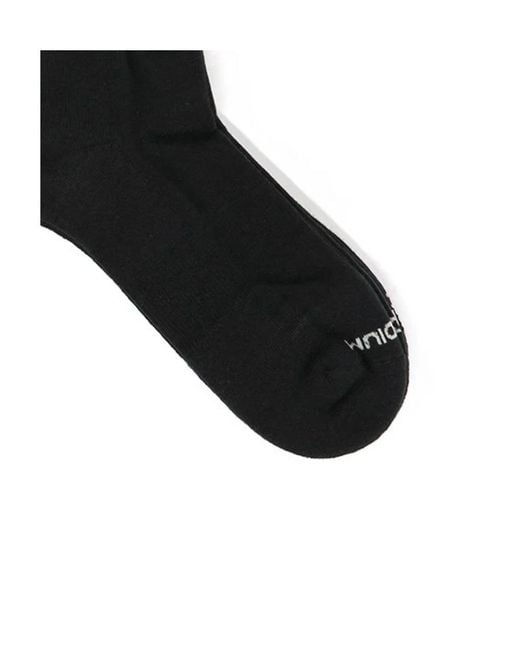 Emporio Armani Black Logo Socks for men