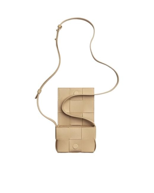 Bottega Veneta Natural Intrecciato Leather Mini Bag