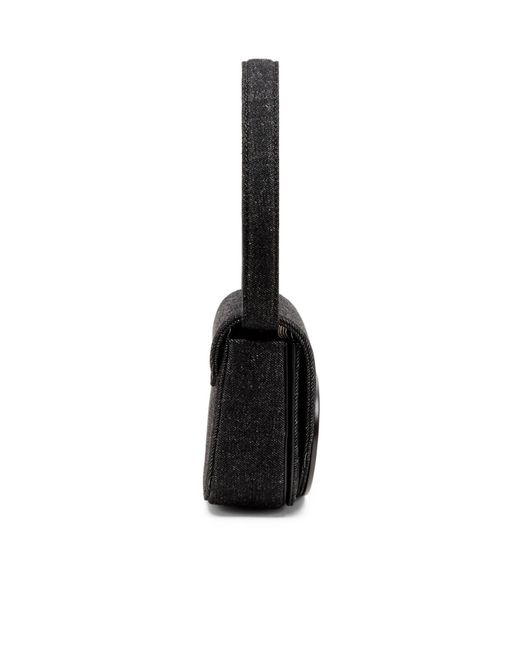 DIESEL Black 1Dr Logo Plaque Shoulder Bag