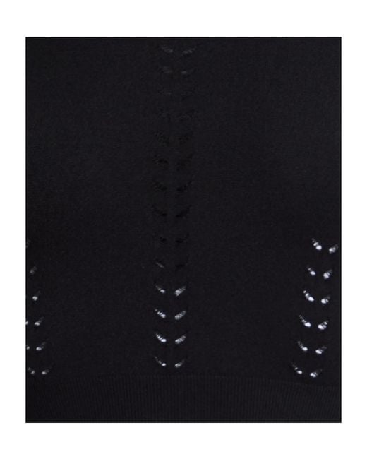 Dolce & Gabbana Black Minimalist Solidcolor Knit Sweater