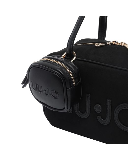 Liu Jo Black Dual-Handle Shoulder Bag