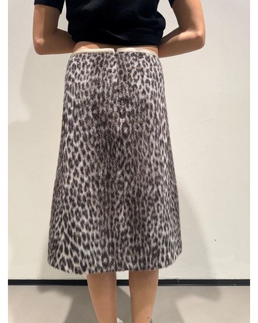 Max Mara Multicolor Patterned Skirt