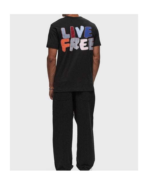 Comme des Garçons Black Crew Neck Short-Sleeved T-Shirt for men