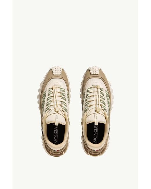 Moncler Natural Waterproof Sneakers With Eva Midsole And Vibram Megagrip Rubber Sole for men