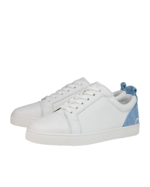 Christian Louboutin White Fun Louis Junior Sneakers for men