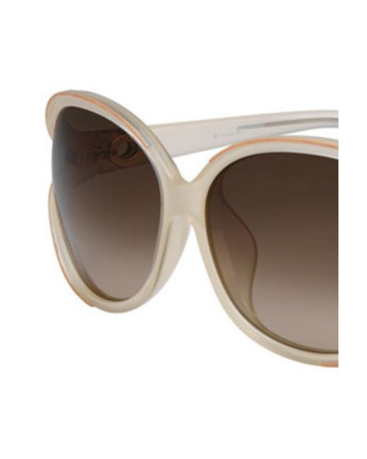 Dior White Logo Sunglasses