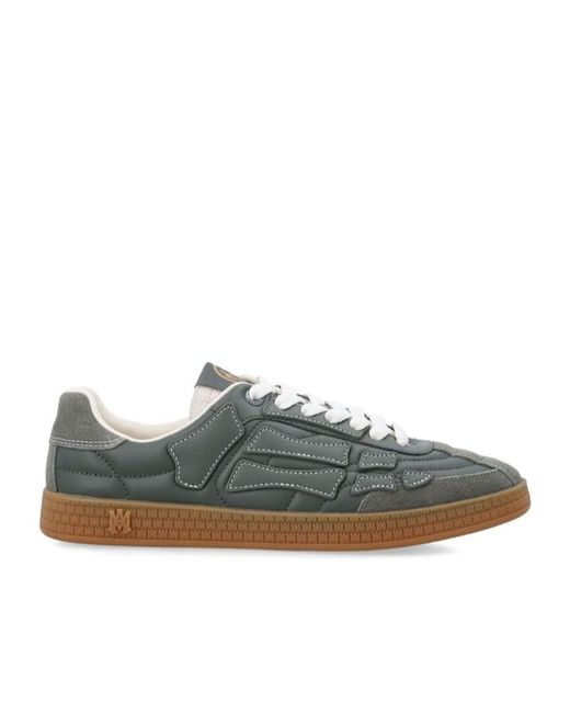 Amiri Multicolor Pacific Bones Leather Sneakers for men