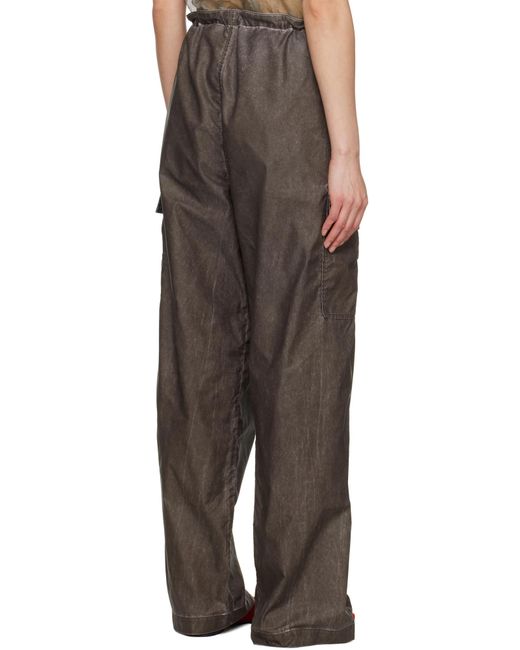 Our Legacy Gray Relaxed Fit Way Pants for men