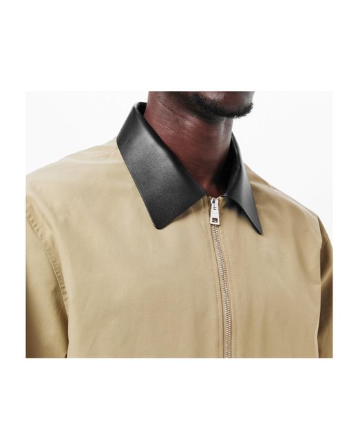 Givenchy Natural Jacket With Contrasting Collar for men