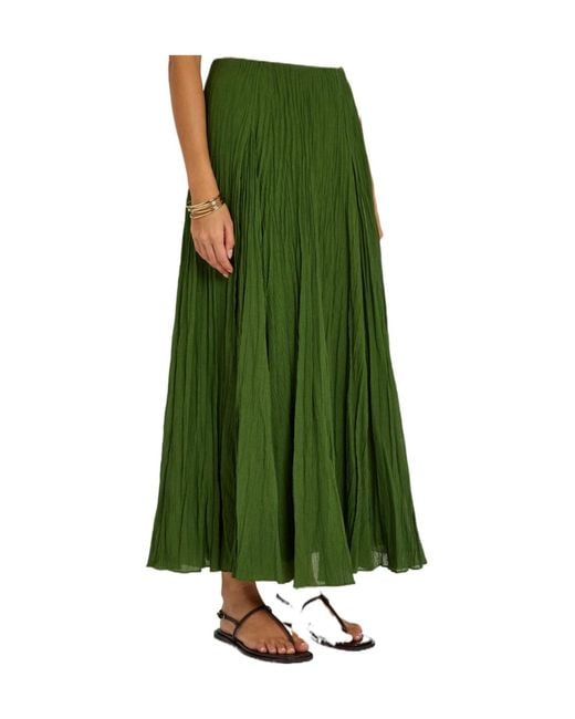 Vince Green Comfortable Cotton Blend Dress