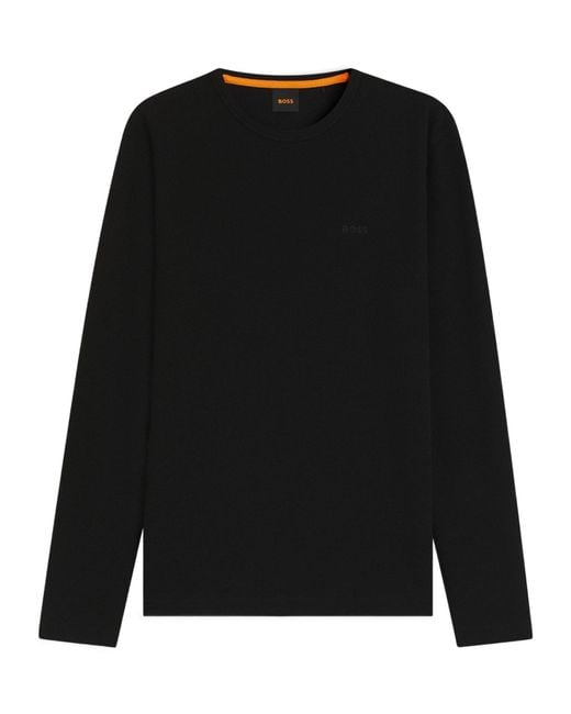 Boss Black Crewneck Longsleeve Tshirt for men