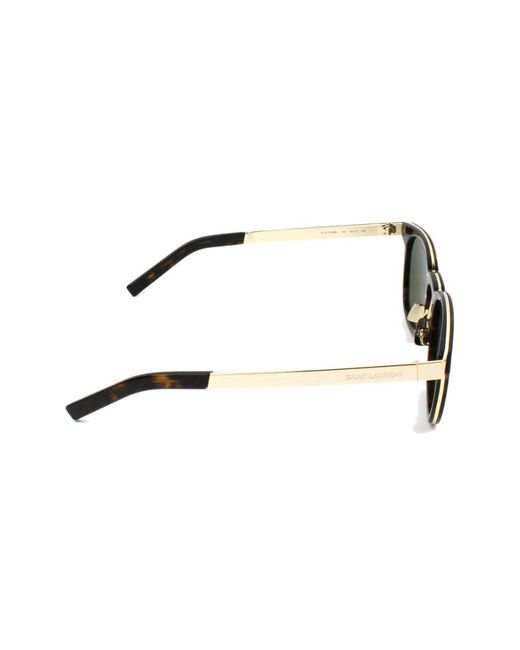 Saint Laurent Green Square Sunglasses
