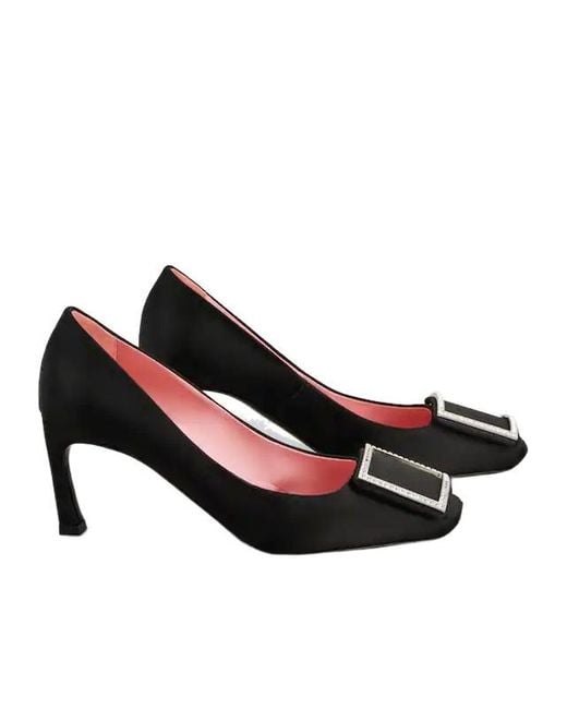 Roger Vivier Black Trompette Pumps