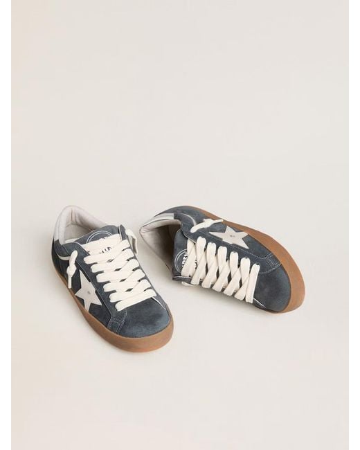 Golden Goose Deluxe Brand Blue Super-Star for men