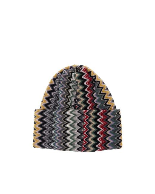 Missoni Multicolor Striped Hat