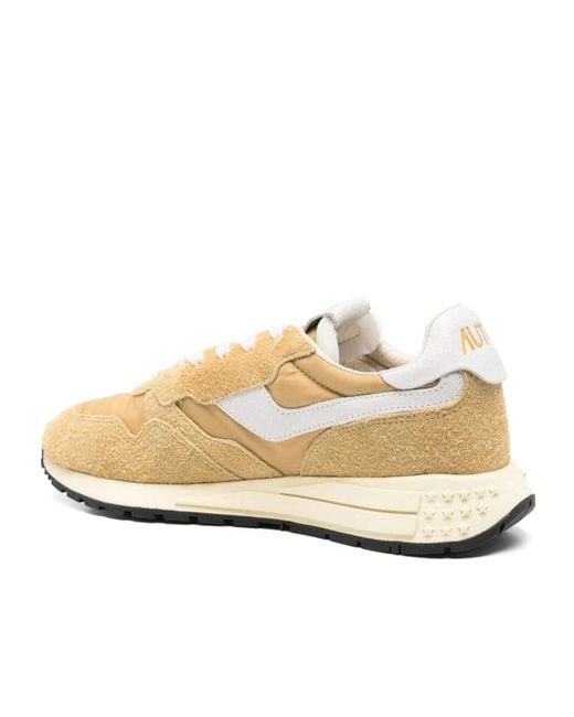 Autry Natural Reelwind Low-Top Sneakers for men