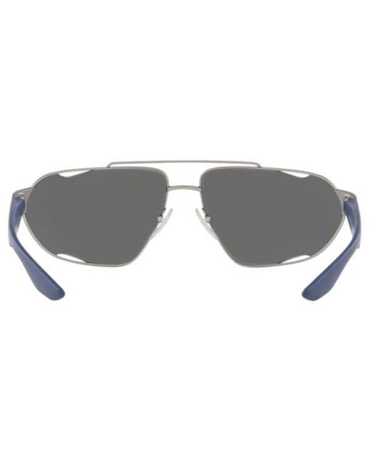 Prada Blue Logo Sunglasses